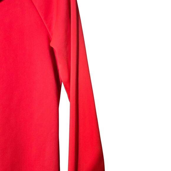 Under Armour Full Zip Hoodie‎ Women's M Red Fitted UA Logo Athleisure Activewear - Picture 6 of 16